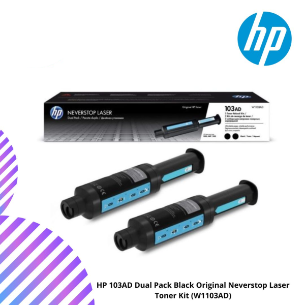 1-2-1.png HP 103AD Dual Pack Black Original Neverstop Laser Toner Kit (W1103AD)