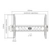 Brateck LP11-46T 37-70 inch Tilt Curved Flat TV Wall Mount (LP11-46T)