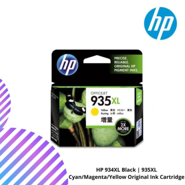 HP 934XL Black | 935XL Cyan/Magenta/Yellow Original Ink Cartridge