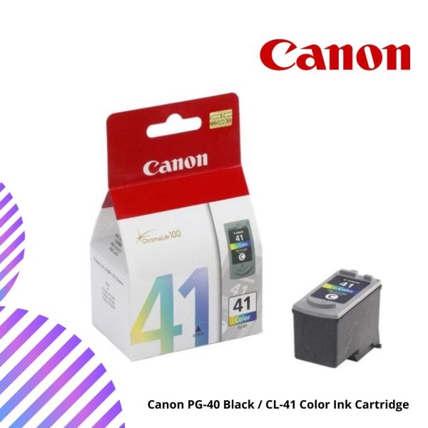 Canon PG-40 Black / CL-41 Color Ink Cartridge