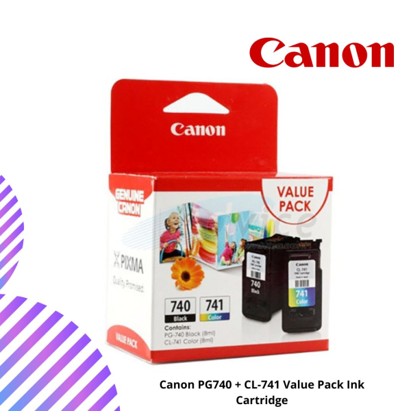 Canon PG-740 + CL-741 Value Pack Ink Cartridge
