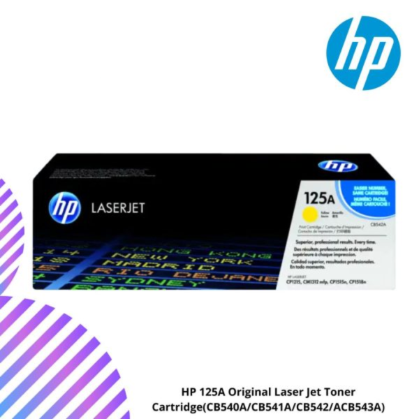 4-2.png HP 125A Original Laser Jet Toner Cartridge(CB540A/CB541A/CB542/CB543A)
