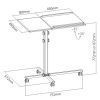xr:d:DAEFlwmJryg:27937,j:648920165871579012,t:23090403 Brateck TS-2 Projector Laptop Trolley Cart Stand ( TS-2 )