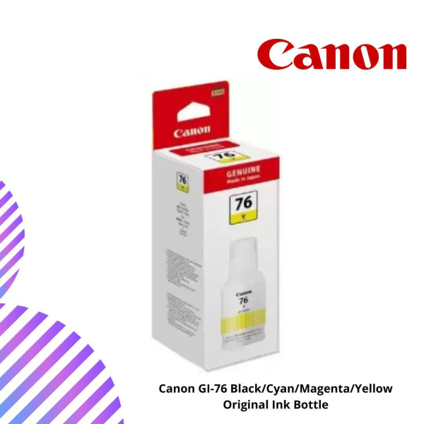 Canon GI-76 Black/Cyan/Magenta/Yellow Original Ink Bottle