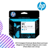 HP 91 DesignJet Printhead (Matte Black and Cyan)(Magenta and Yellow)(Lt Magenta and Lt Cyan)(Photo Black and Lt Gray)