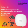 HPE Networking Instant On Access Point AP22 with Adapter & Power Code  (R6M51A)