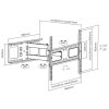 Brateck LPA36-463A 37-70 inch Full-motion TV Wall (LPA36-463A)