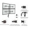 Brateck LDT08-C04 13-27 inch Quad Monitor LCD Desk Mount Stand ( LDT08-C04 )