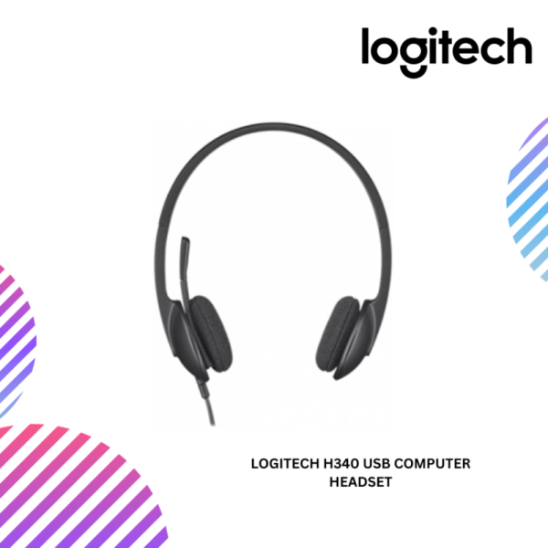 Logitech H340 USB Computer Headset
