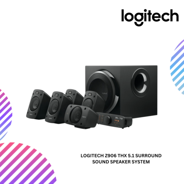 Logitech Z906 THX 5.1 Surround Sound Speaker System