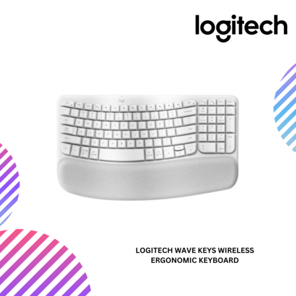 Logitech Wave Keys Wireless Ergonomic Keyboard