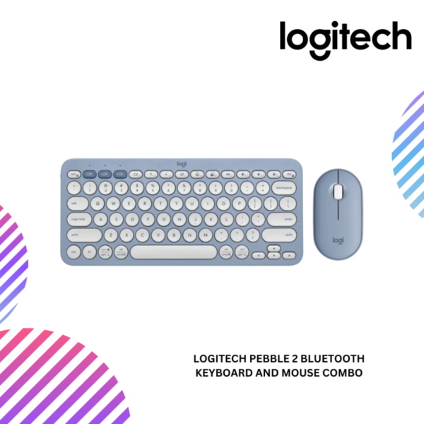 Logitech Pebble 2 Bluetooth Keyboard and Mouse Combo