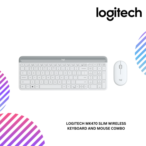 Logitech MK470 Slim Wireless Keyboard and Mouse Combo