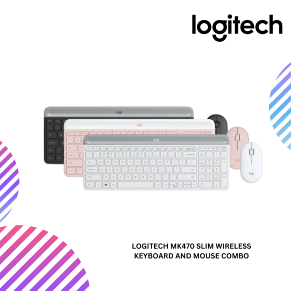 Logitech MK470 Slim Wireless Keyboard and Mouse Combo