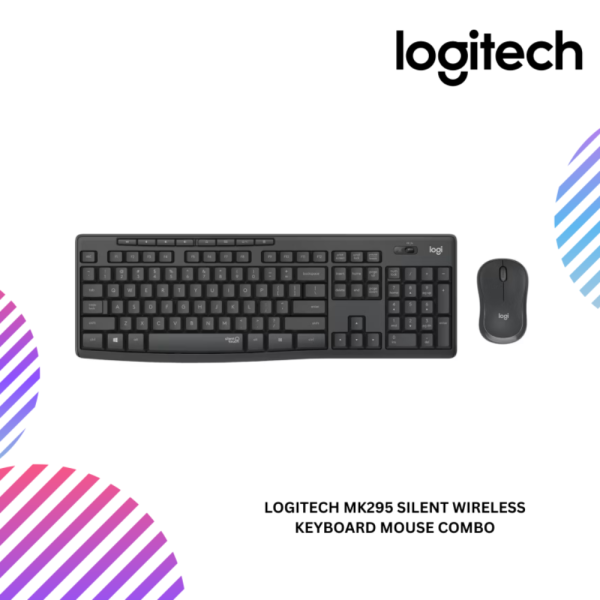 Logitech MK295 Silent Wireless Keyboard Mouse Combo