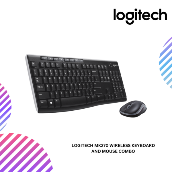 Logitech MK270 Wireless Keyboard and Mouse Combo