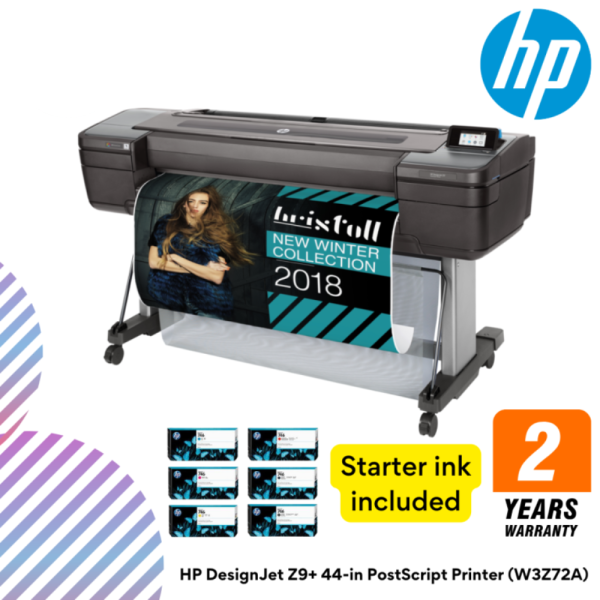 HP DesignJet Z9+ 44-in PostScript Printer (W3Z72A)