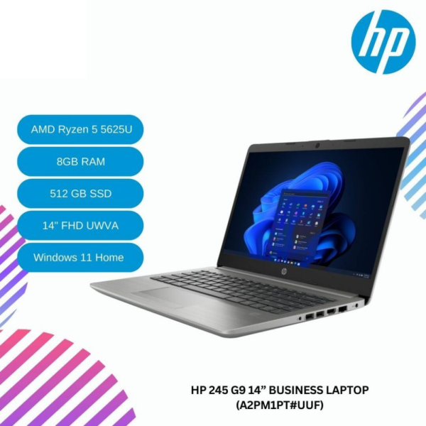 [READY STOCK] HP 245 G9 14” Business Laptop (A2PM1PT#UUF)