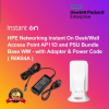 HPE Networking Instant On Desk/Wall Access Point AP11D and PSU Bundle Base WW - with Adapter & Power Code ( R6K64A )