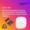 HPE Networking Instant On Indoor Access Point Wi‑Fi 6 4x4 (RW) AP25 with 12V/18W Power Adaptor Bundle ( R9B34A )