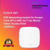 HPE Networking Instant On Access Point AP12 (RW) 3x3 11ac Wave2 Indoor Access Point ( R2X01A )