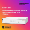 HPE Networking Instant On Switch 8p Gigabit CL4 PoE 64W 1430 ( R8R46A )