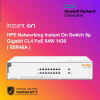 HPE Networking Instant On Switch 8p Gigabit CL4 PoE 64W 1430 ( R8R46A )