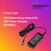 HPE Networking Instant On 48V Power Adapter (R3X86A)