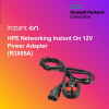 HPE Networking Instant On 12V Power Adapter  (R3X85A)