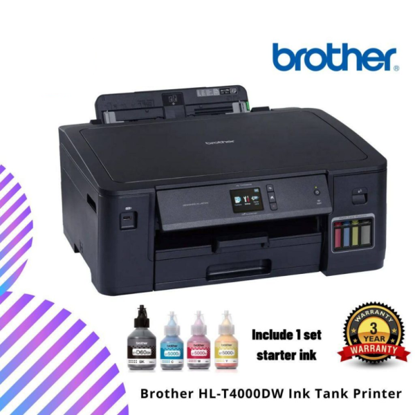 Brother HL-T4000DW A3 Refill Ink Tank Printer