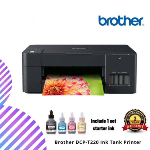 Brother DCP-T220 Ink Tank Printer