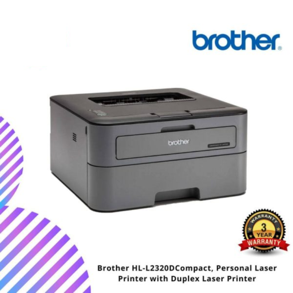 Brother HL-L2320D Compact, Personal Laser Printer with Duplex Laser Printer