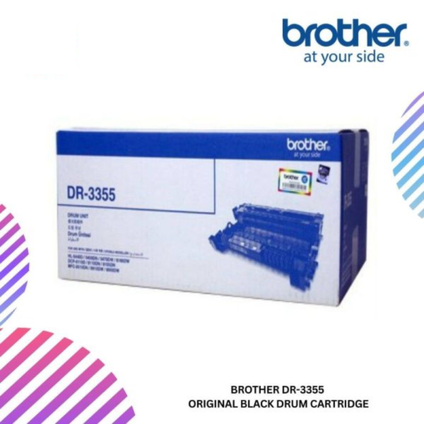 BROTHER DR-3355  Original Black Drum Cartridge