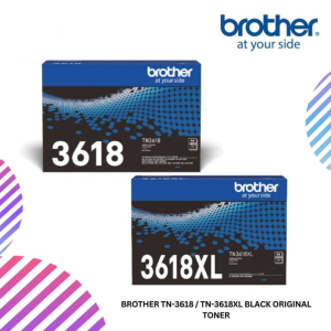 BROTHER TN-3618 / TN-3618XL BLACK Original Toner