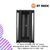 ST Rack TFS1588 15U 19" Cable Management Rack - 830mm (H) x 800mm (W) x 800mm (D) 6 x SSO, 13A