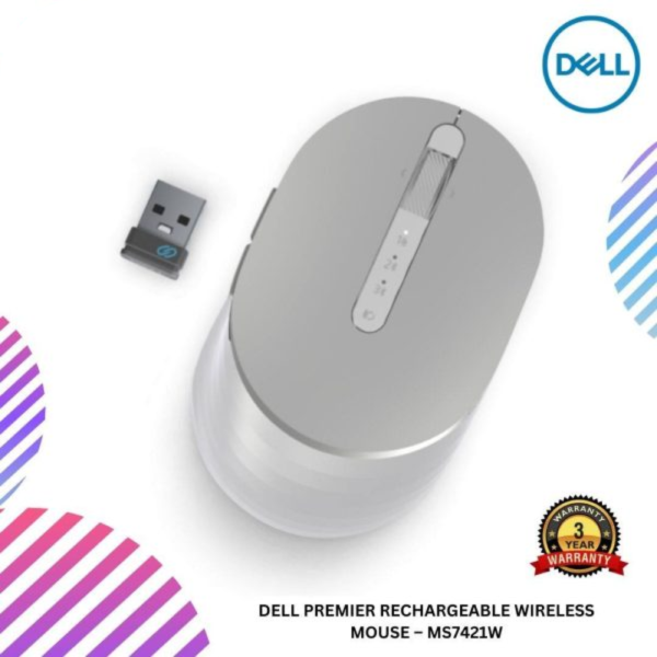 Dell Premier Rechargeable Wireless Mouse – MS7421W