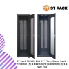 ST Rack FS2468 24U 19" Floor Stand Rack - 1230mm (H) x 600mm (W) x 800mm (D) 6 x SSO 13A