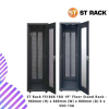 ST Rack FS1868 18U 19" Floor Stand Rack - 960mm (H) x 600mm (W) x 800mm (D) 6 x SSO 13A