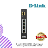 D-Link DIS-100G-5PSW 5-Port Gigabit Unmanaged Industrial PoE Switch