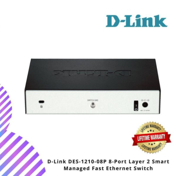 Copy-of-online-img-2024-12-09T120640.278.png D-Link DES-1210-08P 8-Port Layer 2 Smart Managed Fast Ethernet Switch