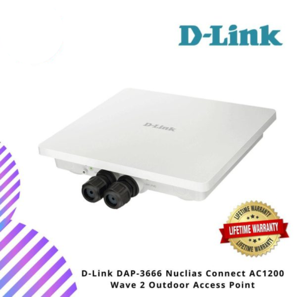 D-Link DAP-3666 Nuclias Connect AC1200 Wave 2 Outdoor Access Point