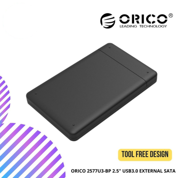 ORICO 2577U3-BP 2.5" USB3.0 EXTERNAL SATA