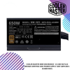 COOLER MASTER MWE 650 BRONZE - V2 230V 80 PLUS BRONZE CERTIFIED 230V POWER SUPPLY UNIT (MPE-6501-ACABW-BUK)