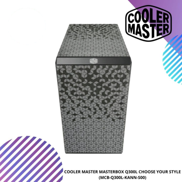 COOLER MASTER MasterBox Q300L Mini Tower PC Case (MCB-Q300L-KANN-S00)