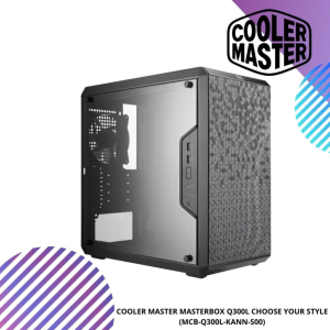COOLER MASTER MasterBox Q300L Mini Tower PC Case (MCB-Q300L-KANN-S00)