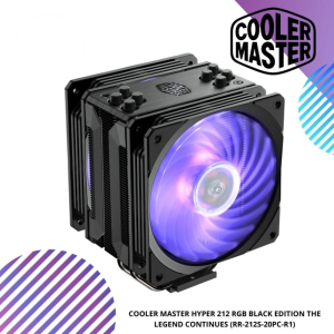COOLER MASTER HYPER 212 RGB BLACK EDITION THE LEGEND CONTINUES (RR-212S-20PC-R1)