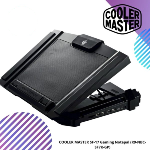 COOLER MASTER SF-17 Gaming Notepal (R9-NBC-SF7K-GP)