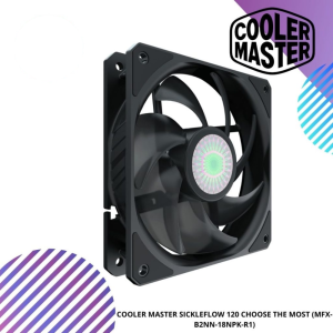 COOLER MASTER SICKLEFLOW 120 CHOOSE THE MOST (MFX-B2NN-18NPK-R1)