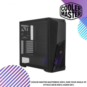 COOLER MASTER MasterBox K501L RGB Mid Tower PC Case (MCB-K501L-KGNN-SR1)