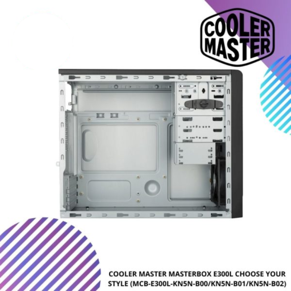 COOLER MASTER MASTERBOX E300L CHOOSE YOUR STYLE (MCB-E300L-KN5N-B00/KN5N-B01/KN5N-B02)